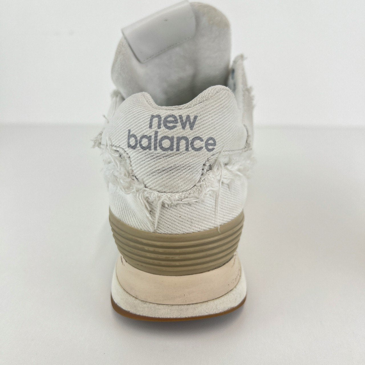 ミュウミュウ ニューバランス Miumiu×New Balance 574 スニーカー ホワイト 574 White ホワイト 34ハーフ