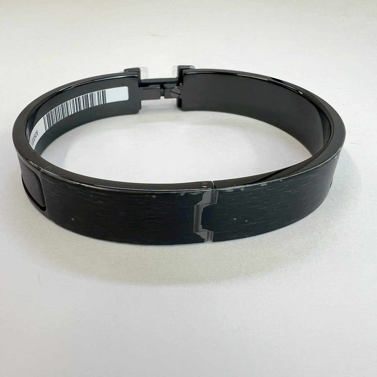 Clic HH so black T5 クリックHHソーブラックブレスレット メタリック仕上げ so black ソーブラック