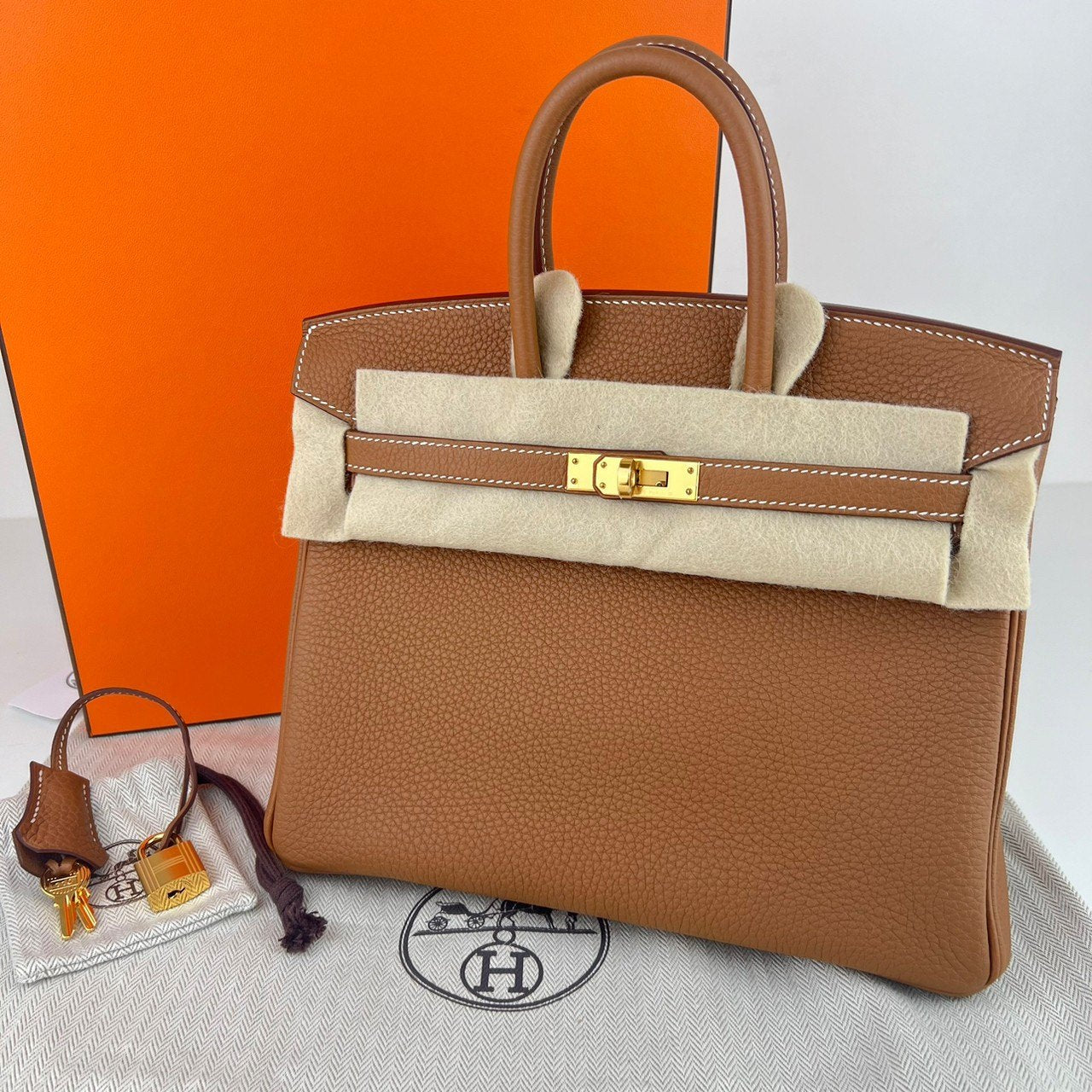 Birkin25 バーキン25 Gold ゴールド GHW ゴールド金具 W刻印 Epsom エプソン
