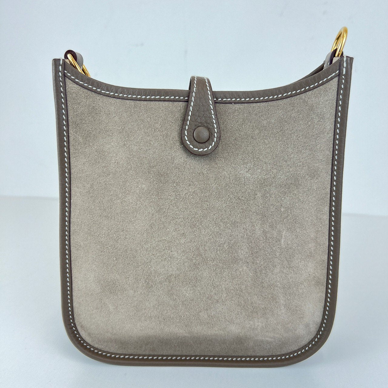 Hermès エルメス Evlyn TPM エヴリンTPM Stamp-B B刻印 Grizzly グリズリー Etoupe エトープ GHW ゴールド金具