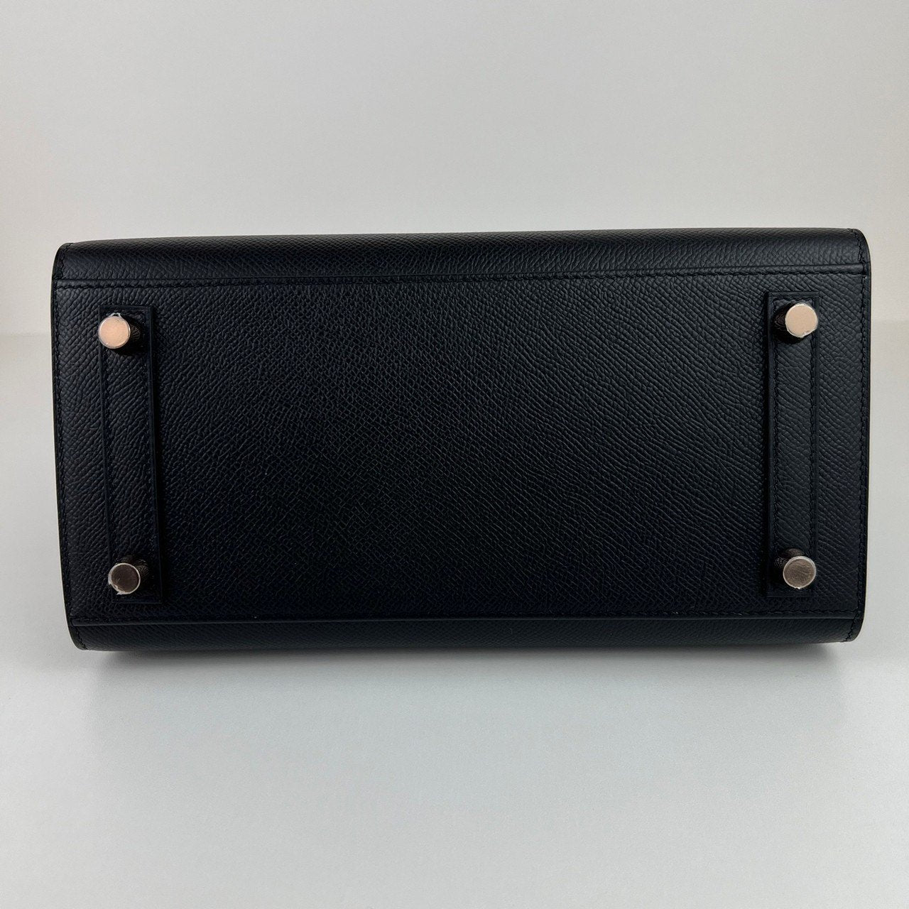 Birkin25 Sellier バーキン25 セリエ Black ブラック Epsom エプソン RGHW ローズゴールド金具 Stamp-U U刻印