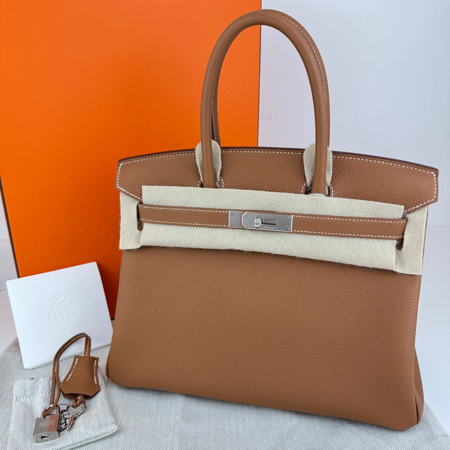Birkin30 バーキン30 Gold ゴールド PHW シルバー金具 Stamp-K K刻印 Togo トゴ