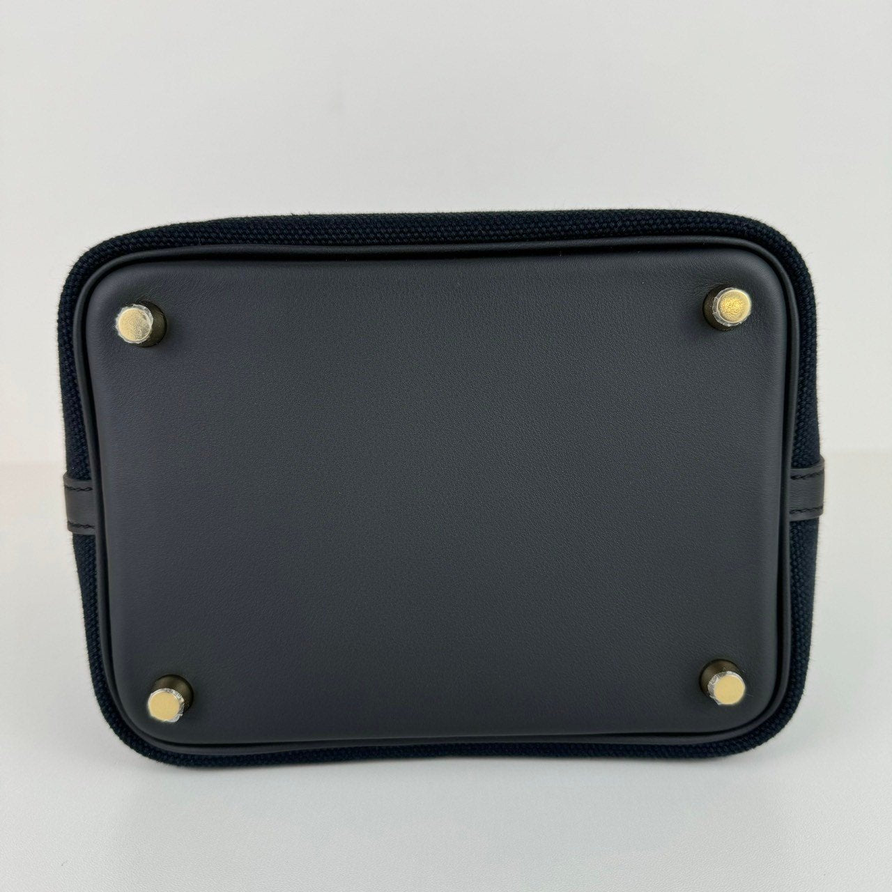 Picotin Lock PM cargo ピコタンカーゴPM Black ブラック GHW ゴールド金具 W刻印 Toile goeland/Swift トワルゴエラン/スイフト