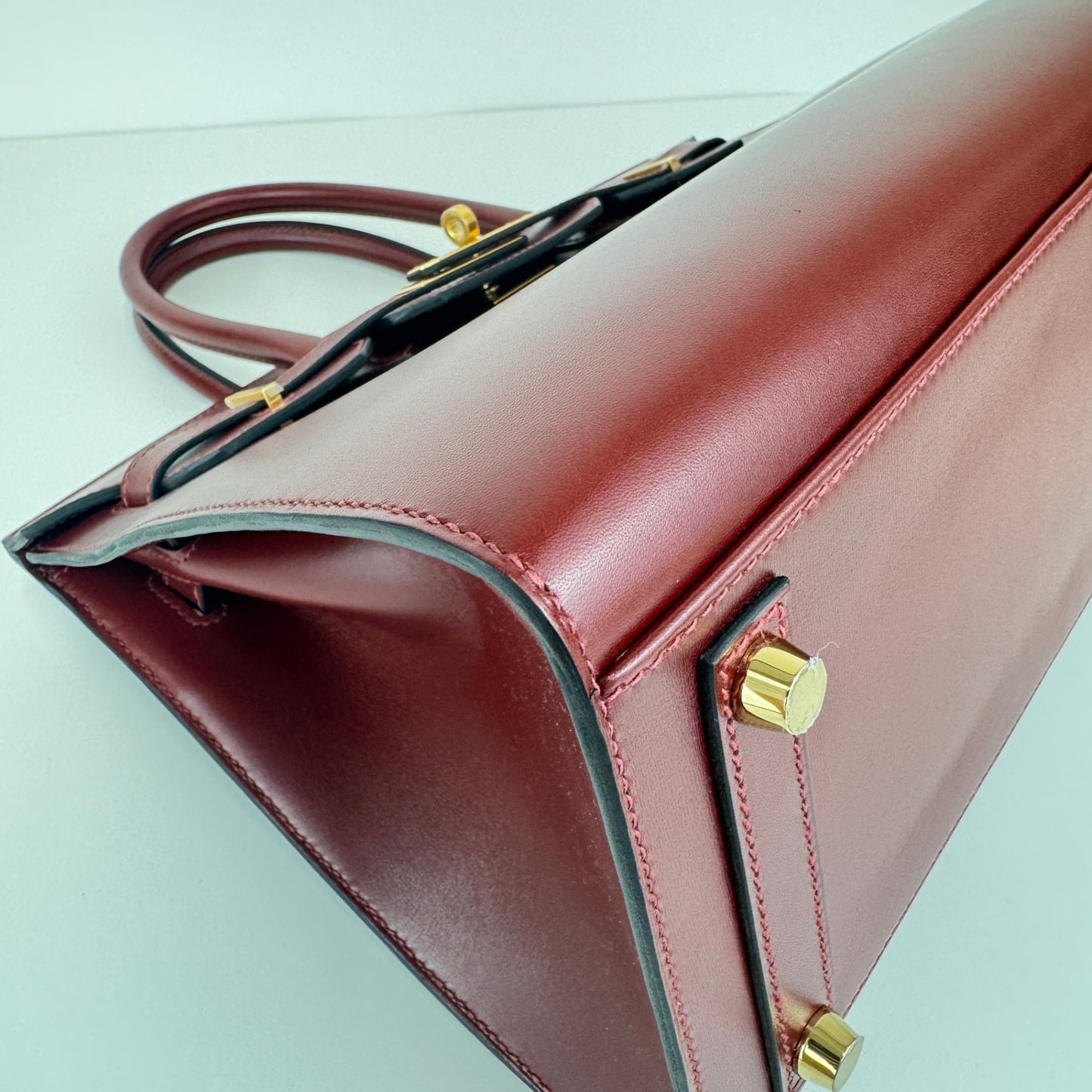 Birkin30 sellier バーキン30セリエ Stamp-K K刻印 Box calf ボックスカーフ Rouge H ルージュアッシュ GHW ゴールド金具