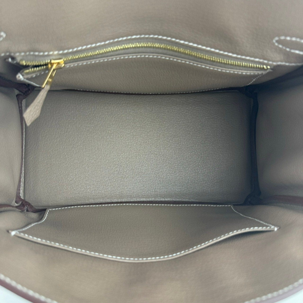 新品未使用 HERMES エルメス Birkin25 バーキン25 Etoupe エトープ GHW ゴールド金具 W刻印 Togo トゴ