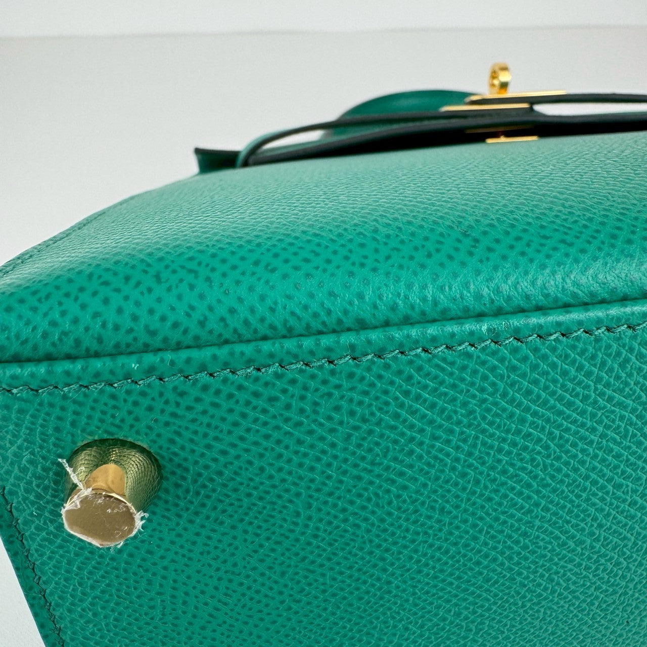 Kelly25 ケリー25 Vert jade ヴェールジェイド GHW ゴールド金具 Stamp-U U刻印 Epsom エプソン