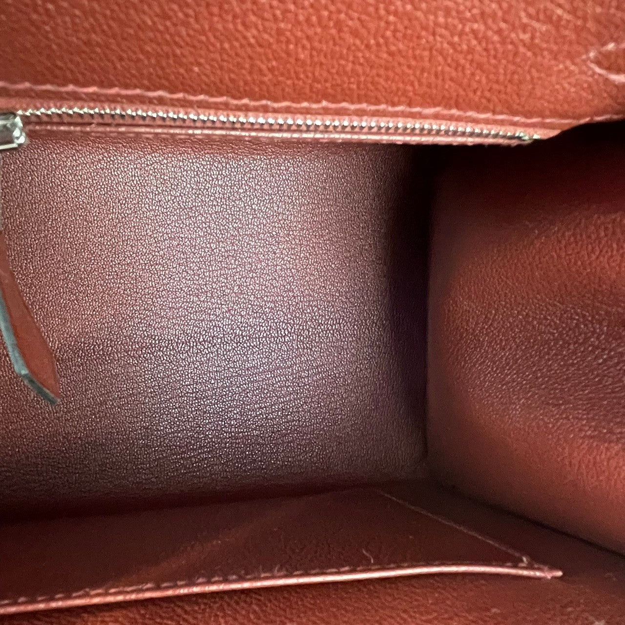 Birkin25 バーキン25 Sellier セリエ Rouge H ルージュ H Box calf ボックスカーフ PHW シルバー金具 U刻印