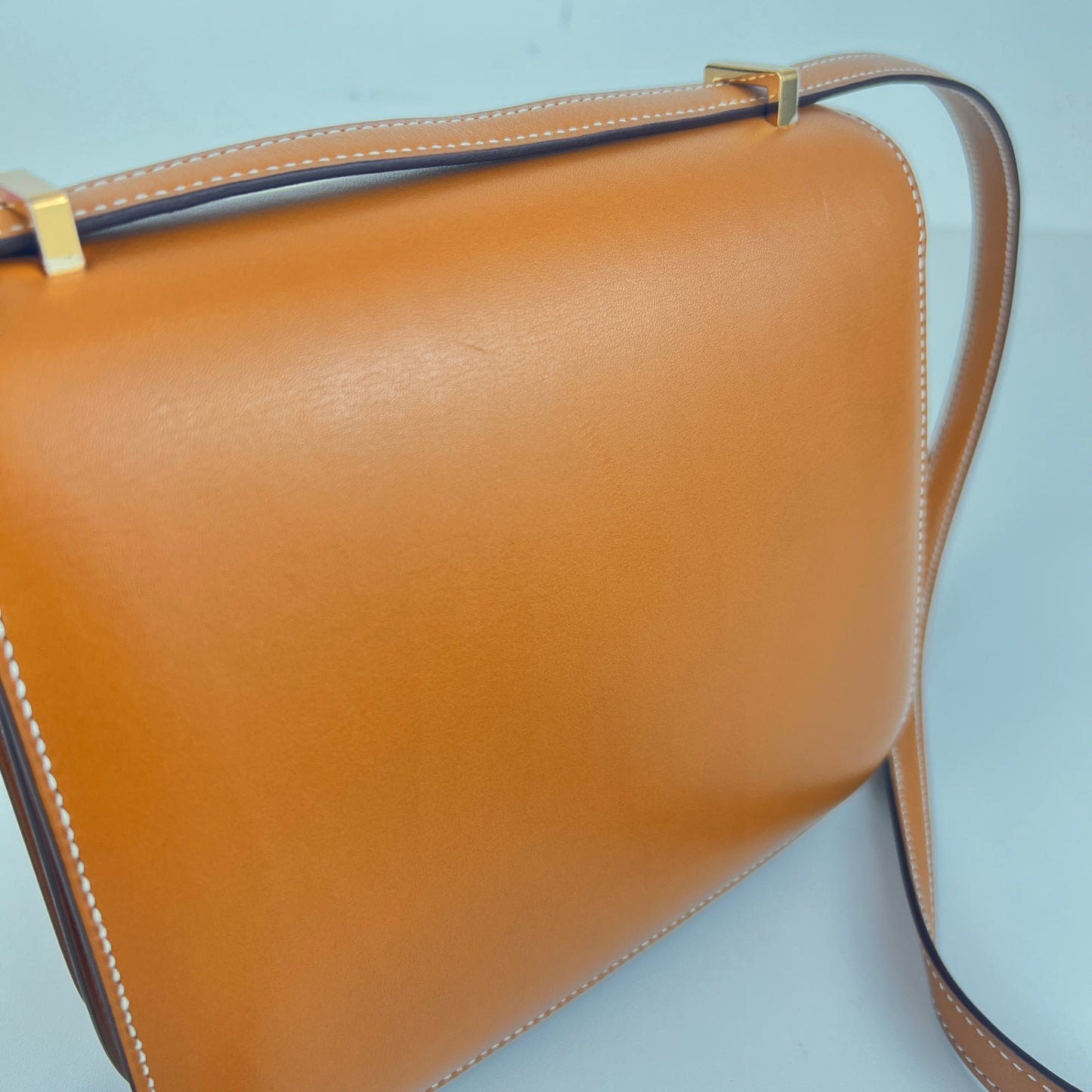 Constance mini コンスタンスミニ Gold ゴールド Boxcalf ボックスカーフ GHW ゴールド金具 Stamp-U U刻印