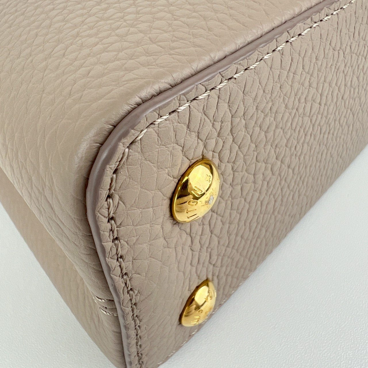 Capucines mini カプシーヌ ミニ galet ガレ Tauillon Leather トリヨンレザー Python パイソン N81258