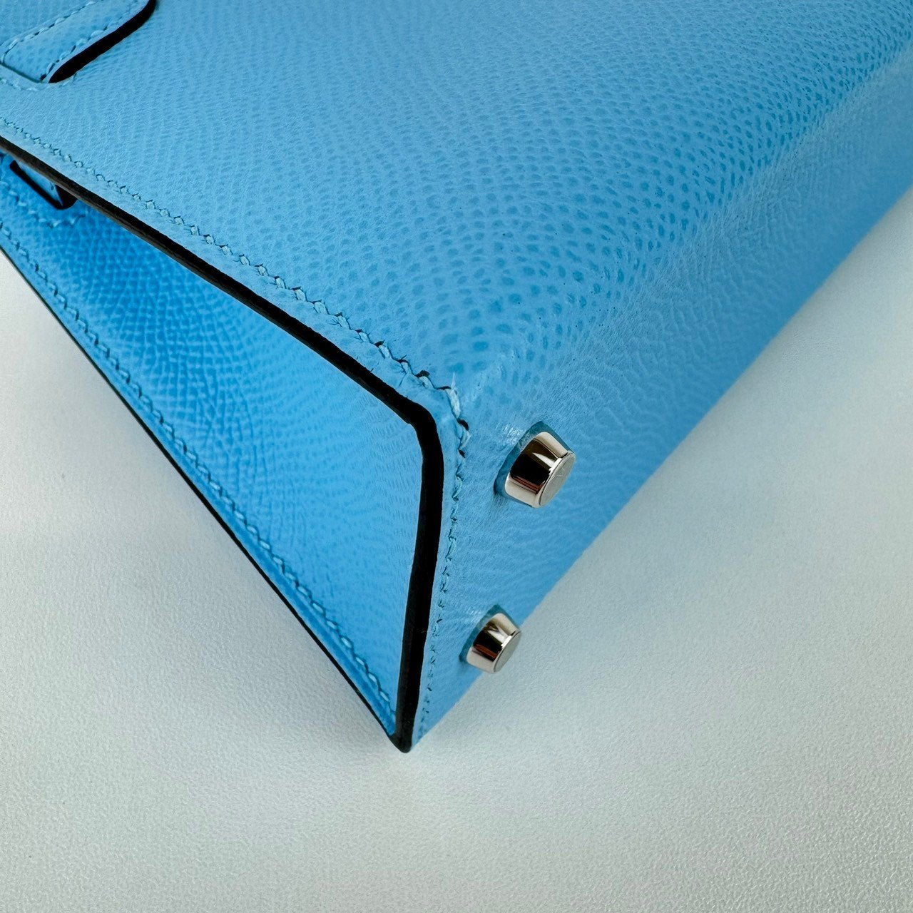 Mini kelly ミニケリー Celeste セレステ Epsom エプソン PHW シルバー金具 Stamp-B B刻印