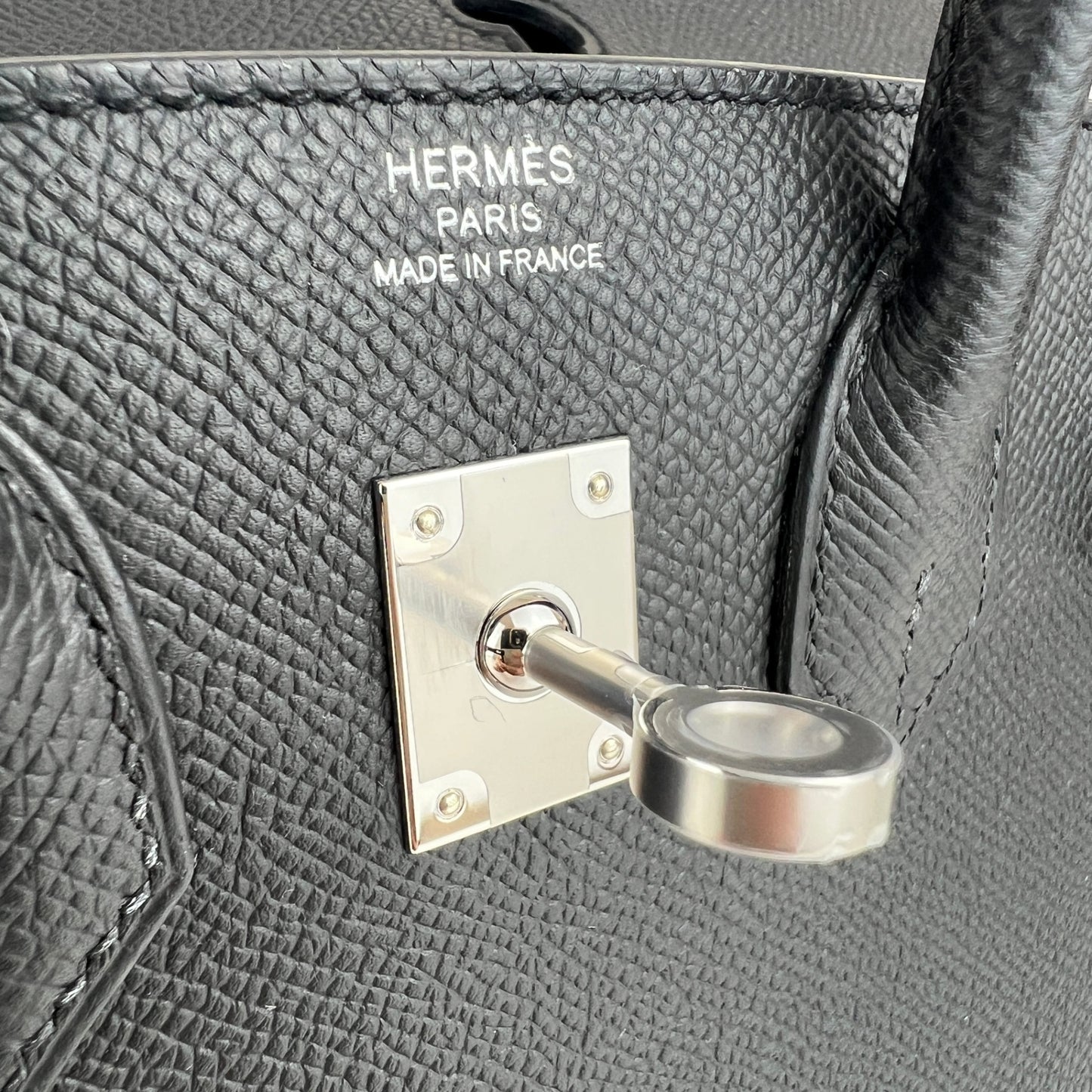 Hermès エルメス Birkin25 sellier バーキン25セリエ Stamp-W W刻印 Epsom エプソン Black ブラック PHW シルバー金具