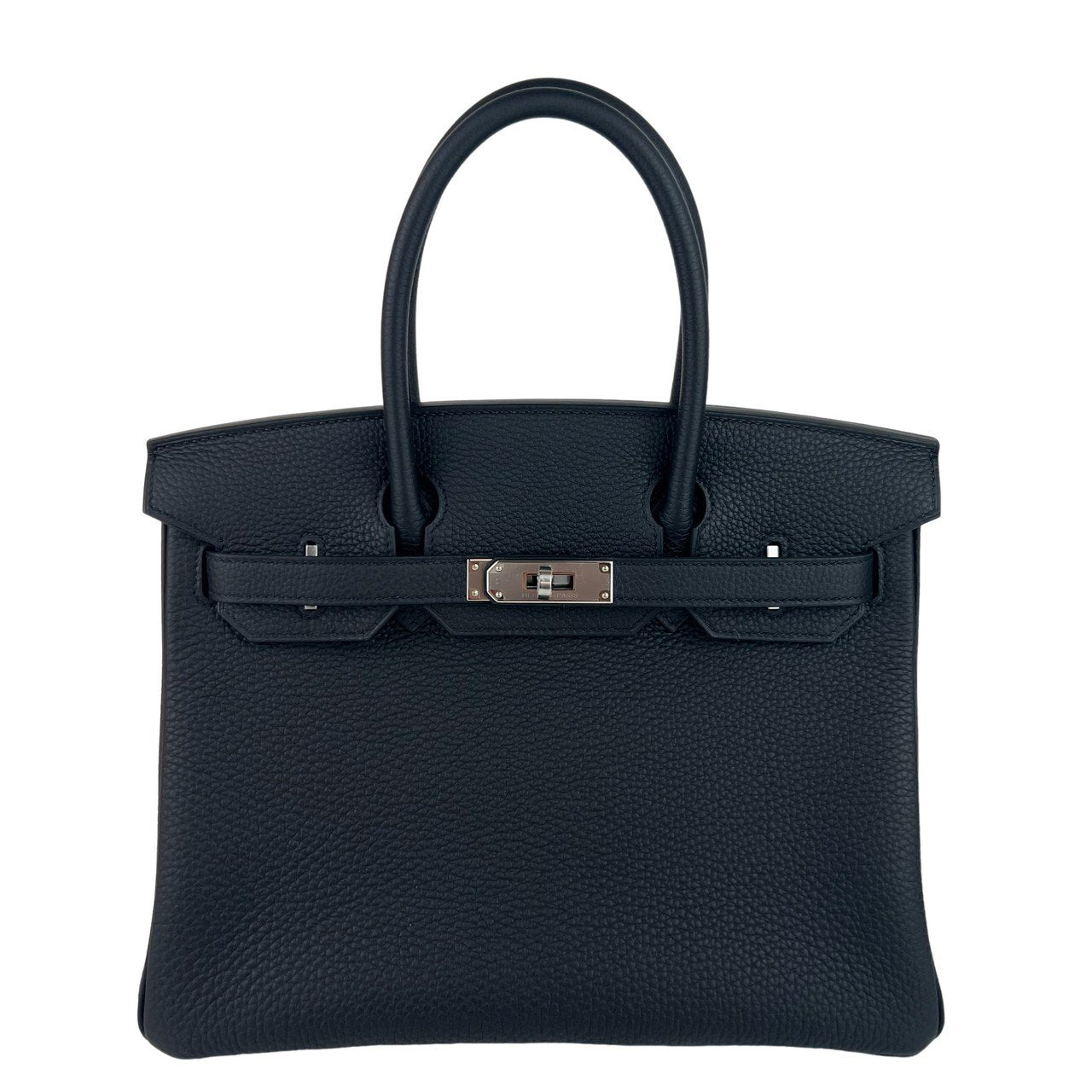 Birkin30 バーキン30 Black ブラック PHW シルバー金具 Togo トゴ Stamp-W W刻印