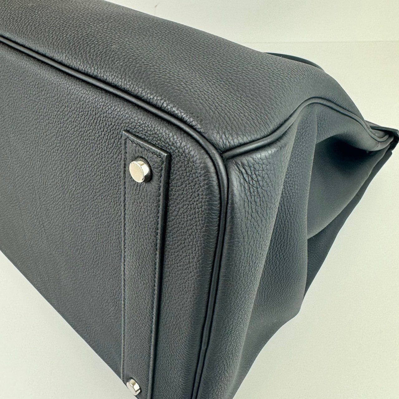 Haut a Courroies 40 オータクロア 40 Black ブラック PHW シルバー金具 Togo トゴ Stamp-U U刻印