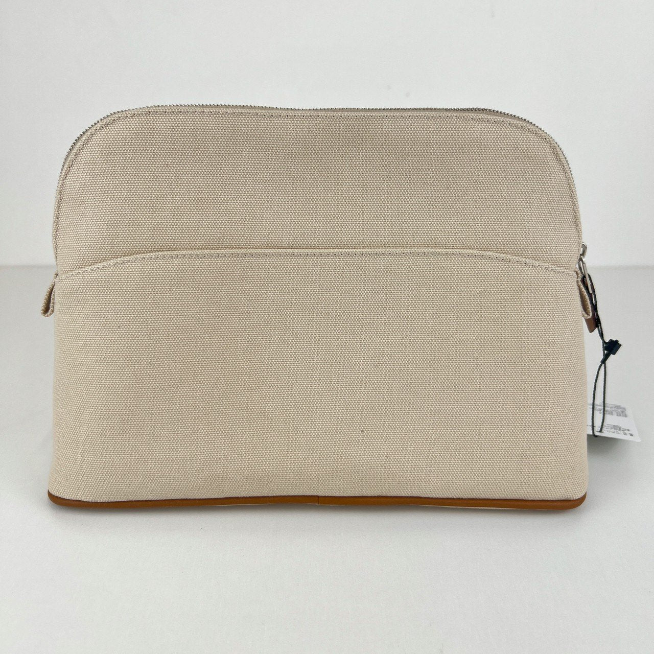 Hermès エルメス Trousse Bolide moyen ボリードポーチ ミディアム 綿100% Natural ナチュラル