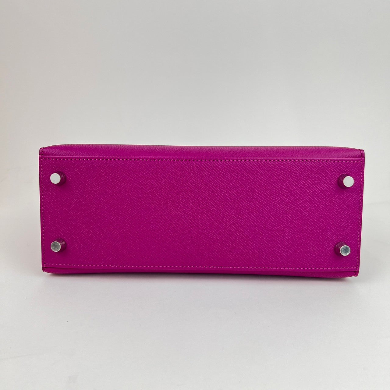 Kelly25 Sellier ケリー25 セリエ Rose pourpre ローズパープル Epsom エプソン PHW シルバー金具 C刻