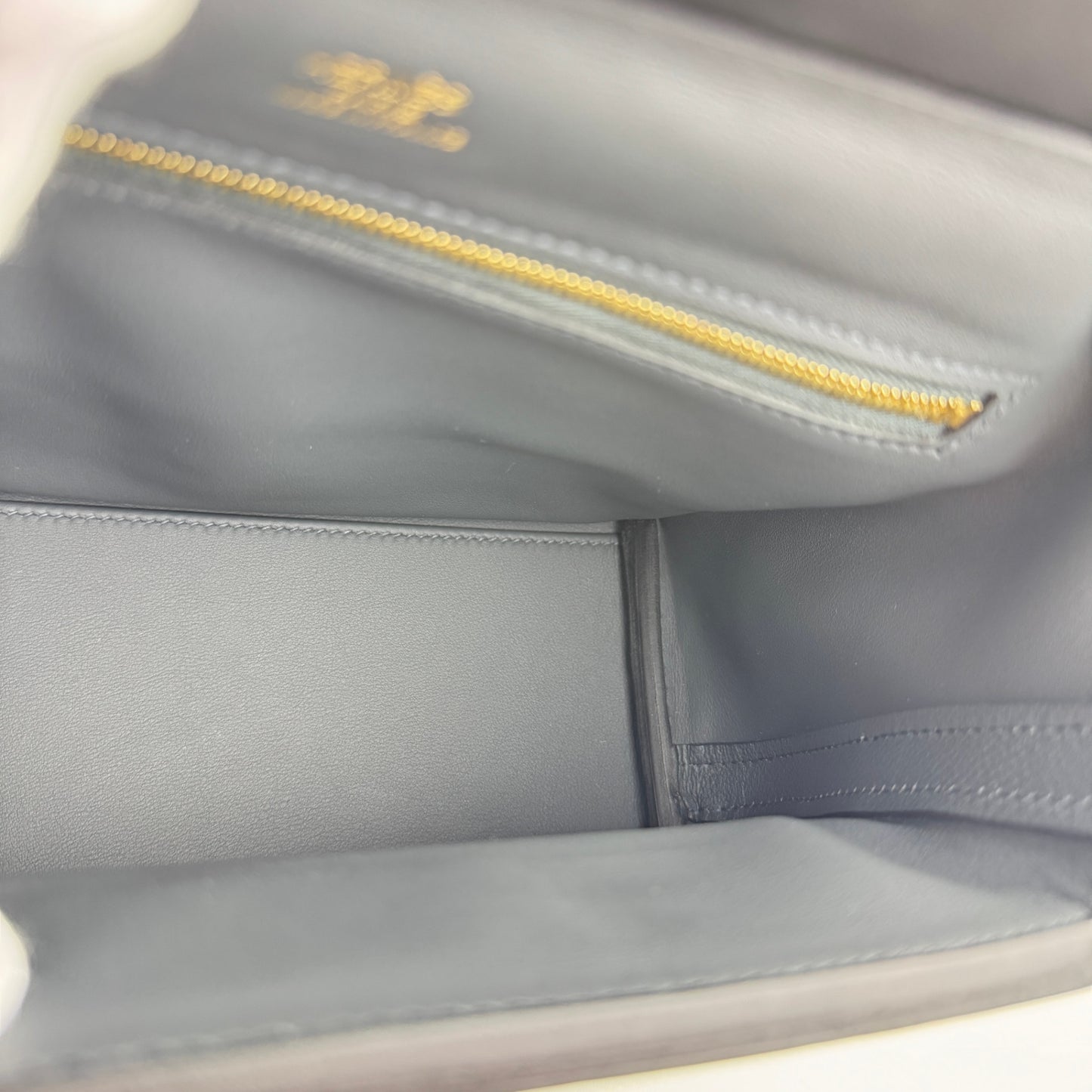 Van quatre mini ヴァンキャトルミニ Stamp-K K刻印 Evercolor/Swift エバーカラー/スイフト Gris meyer/Black グリメイヤー/ブラック PMBHW シャンパンゴールド金具