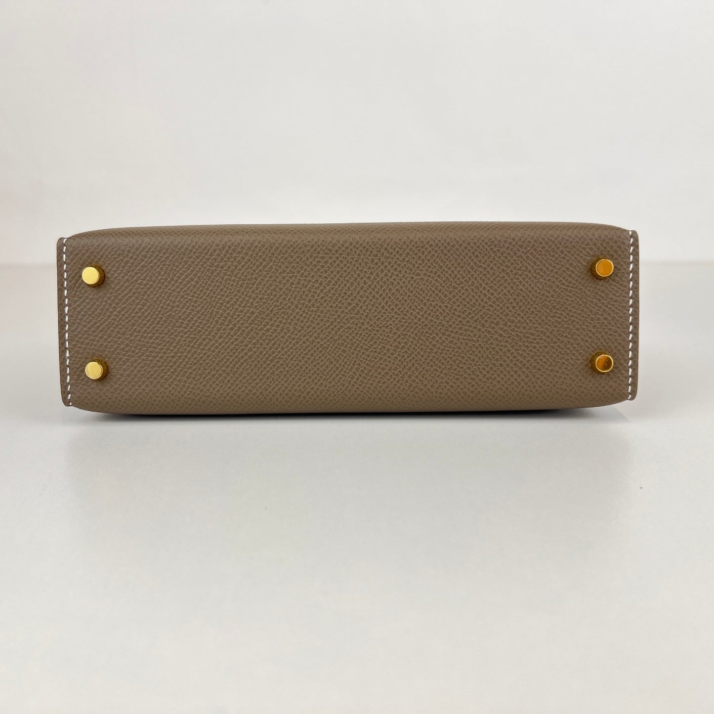 Mini kelly ミニケリー Etoupe エトープ GHW ゴールド金具 Stamp-K K刻印 Epsom エプソン