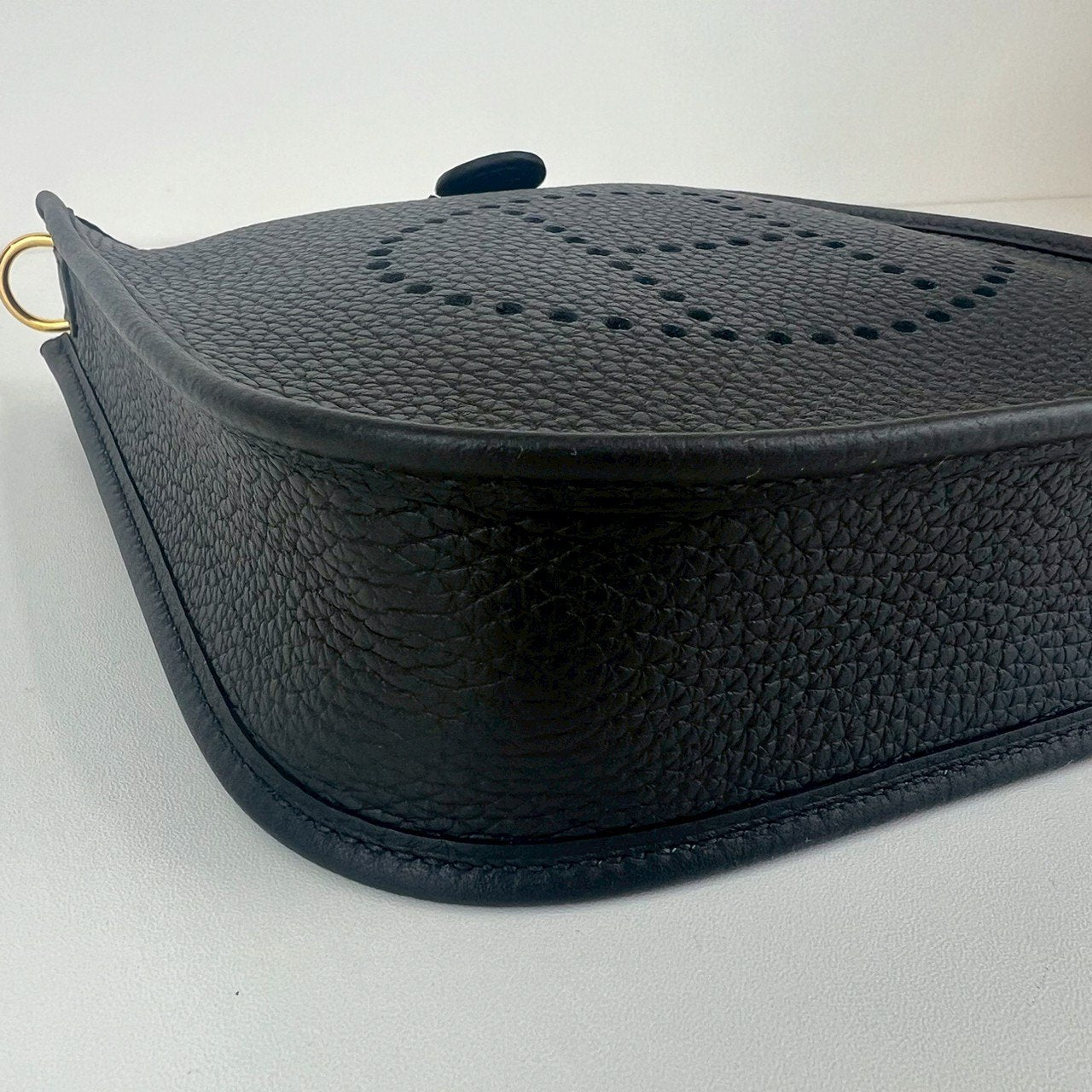 Evelyn TPM エヴリンTPM Black ブラック GHW ゴールド金具 Taurillon Clemence トリヨンクレマンス Stamp-W W刻印