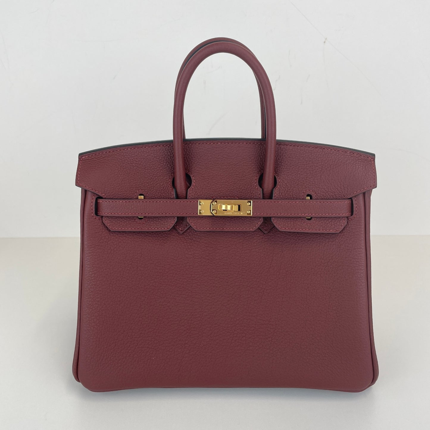 Birkin25 バーキン25 Rouge H ルージュアッシュ GHW ゴールド金具 Togo トゴ Stamp-W W刻印