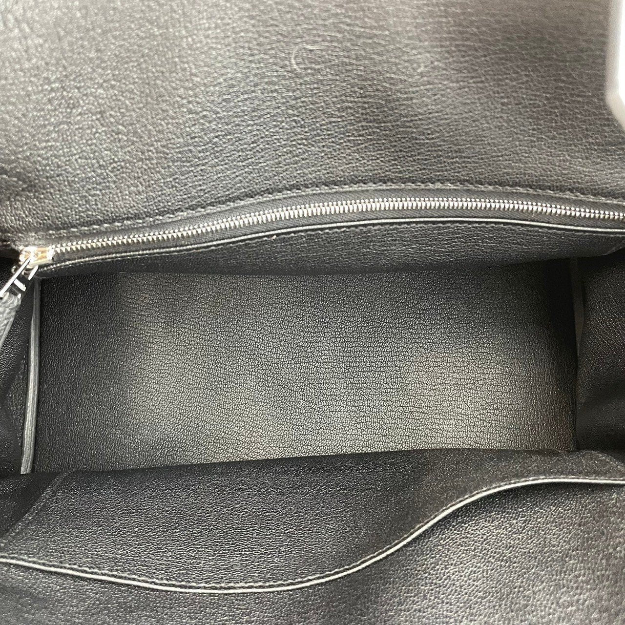 Birkin30 バーキン30 Noir ノワール Togo トゴ PHW シルバー金具 B刻