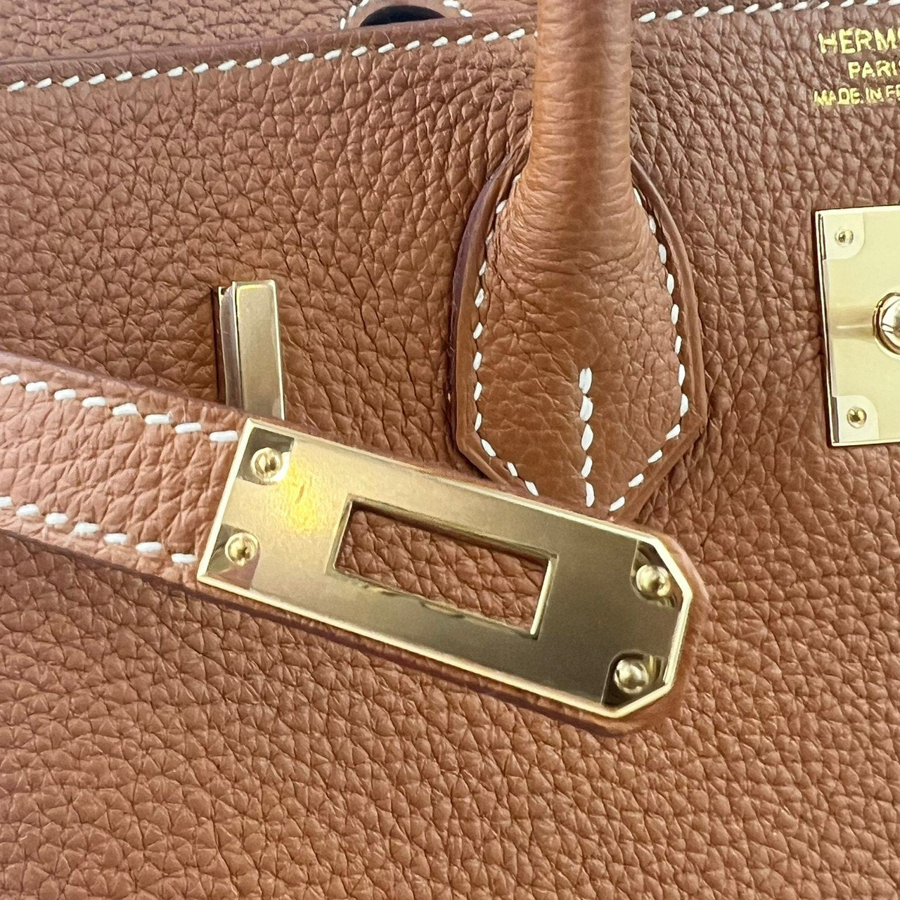 Birkin25 Verso バーキン25 ヴェルソ Gold Graphite ゴールド グラファイト PMBHW シャンパンゴールド金具 Togo トゴ Stamp-W W刻