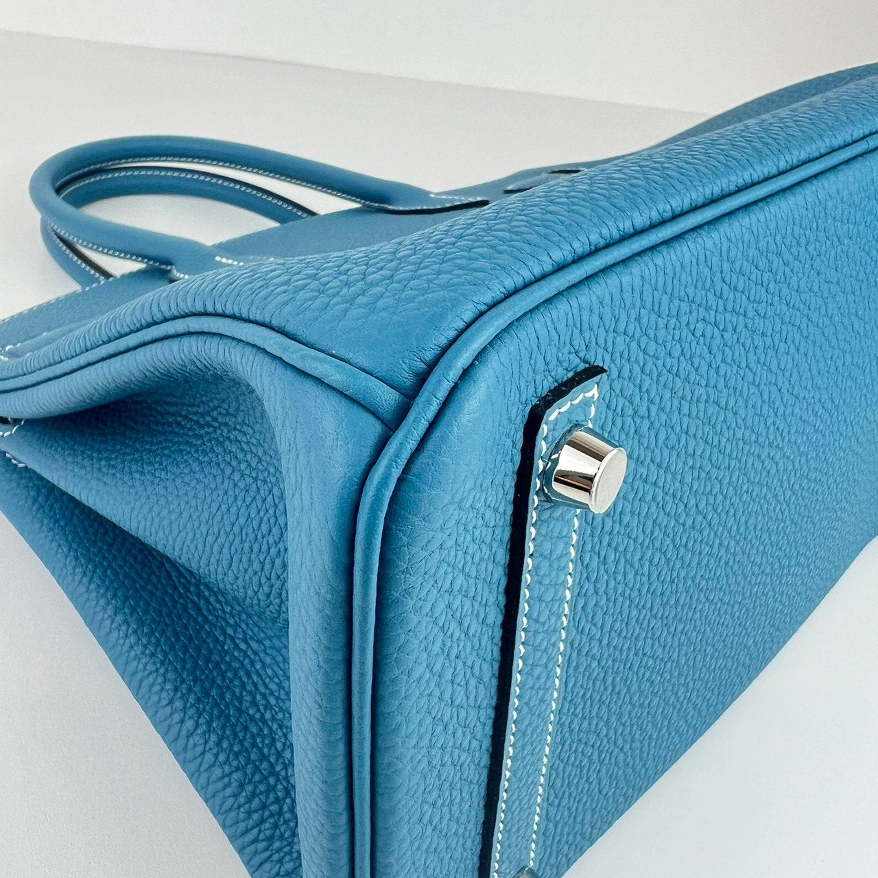 Birkin30 バーキン30 New blue jean ニューブルージン Togo トゴ PHW シルバー金具 Stamp-W W刻印