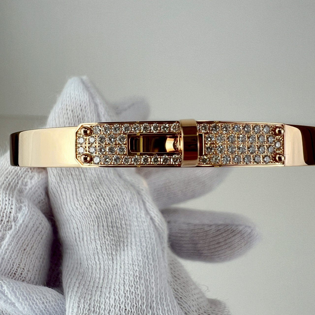 Kelly bangle bracelet PM ケリーブレスレットPM Rose Gold ローズゴールド Diamonds ダイヤモンド