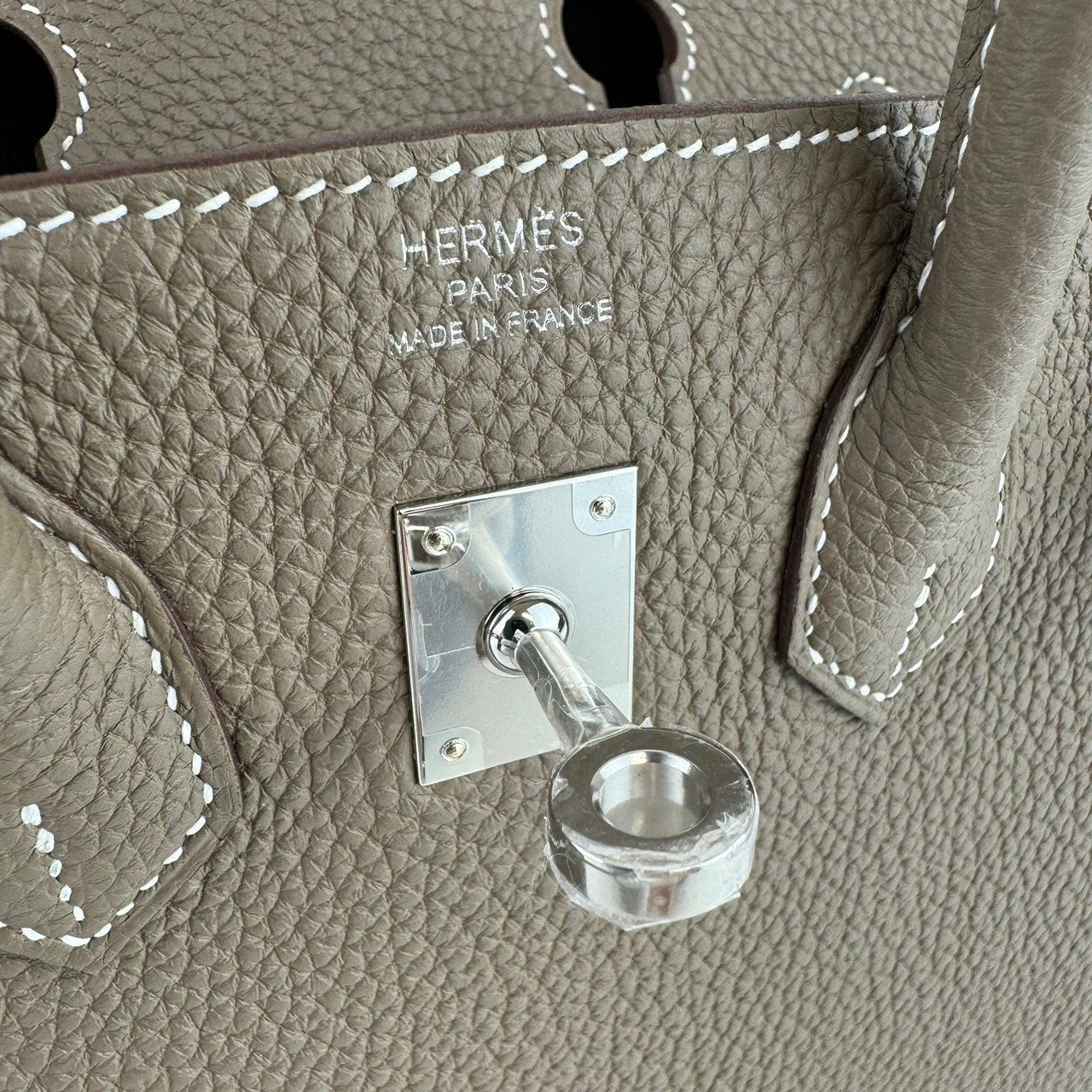 Birkin25 バーキン25 Etoupe エトープ Togo トゴ PHW シルバー金具 Stamp-W W刻印