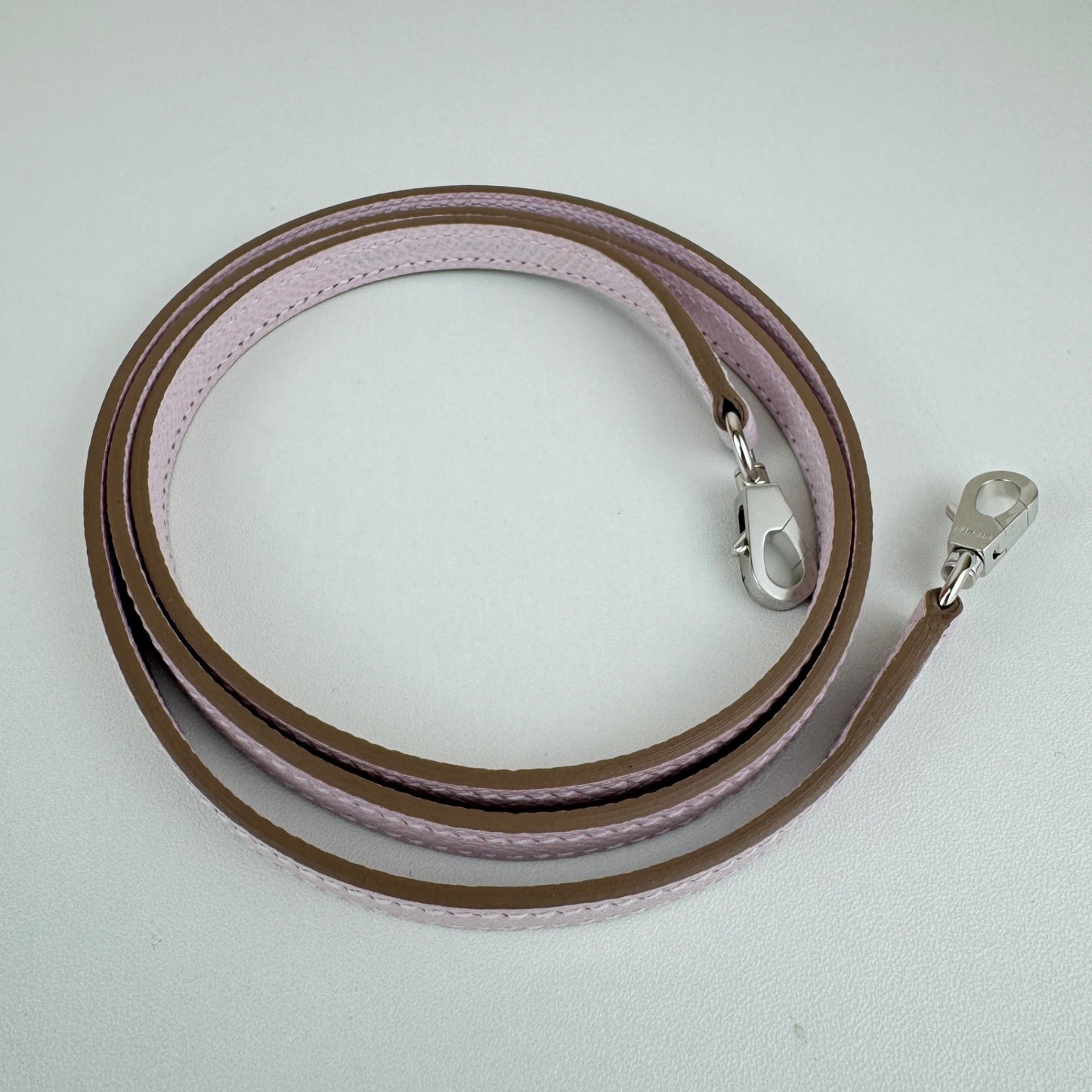 Mini kelly ミニケリー Mauve pale モーヴペール PHW シルバー金具 Stamp-W W刻 Epsom エプソン