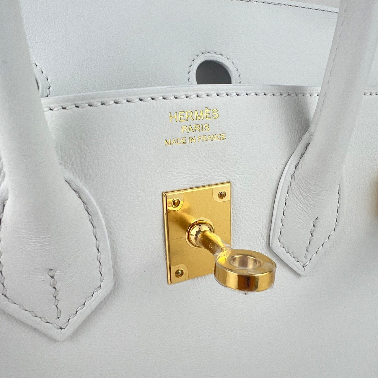 Birkin25 バーキン25 New white ニューホワイト GHW ゴールド金具 W刻印 Swift スイフト