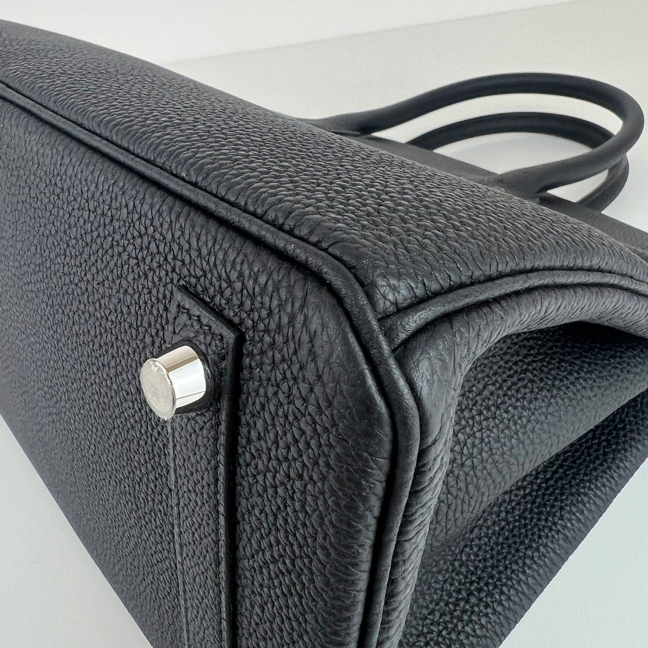 Birkin30 バーキン30 Black ブラック Togo トゴ PHW シルバー金具 Stamp-B B刻印