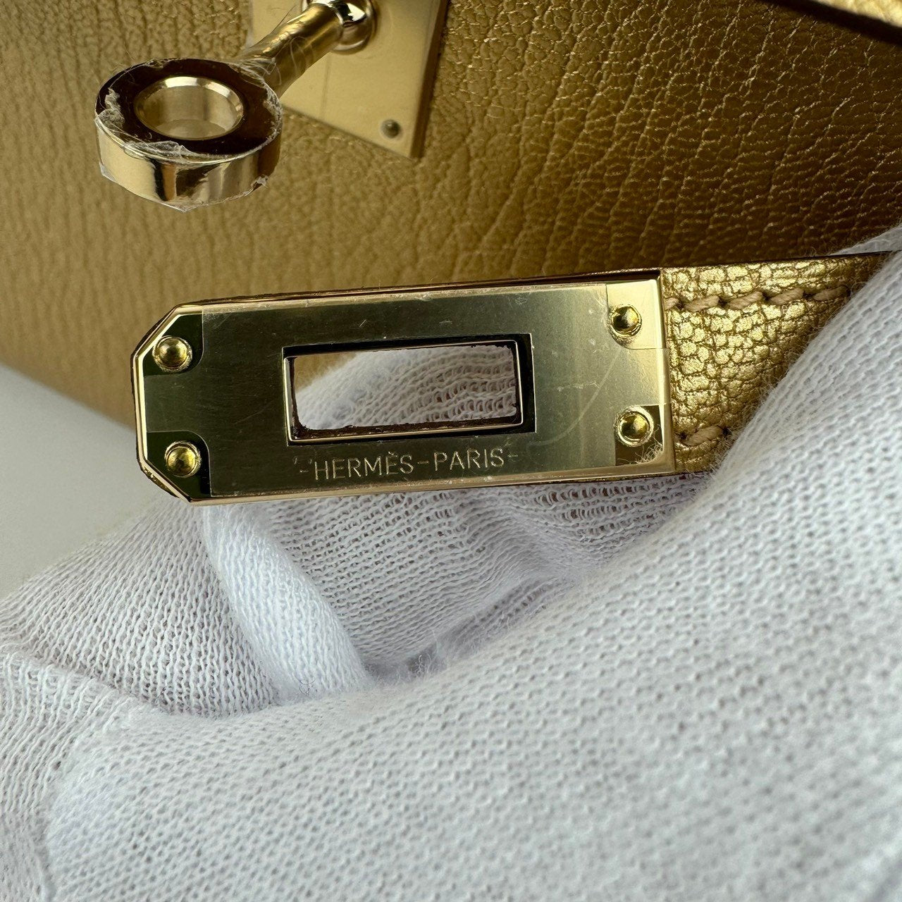 Mini kelly ミニケリー Dore ドレ Chevre シェーブル PMBHW シャンパンゴールド金具 Stamp-W W刻印