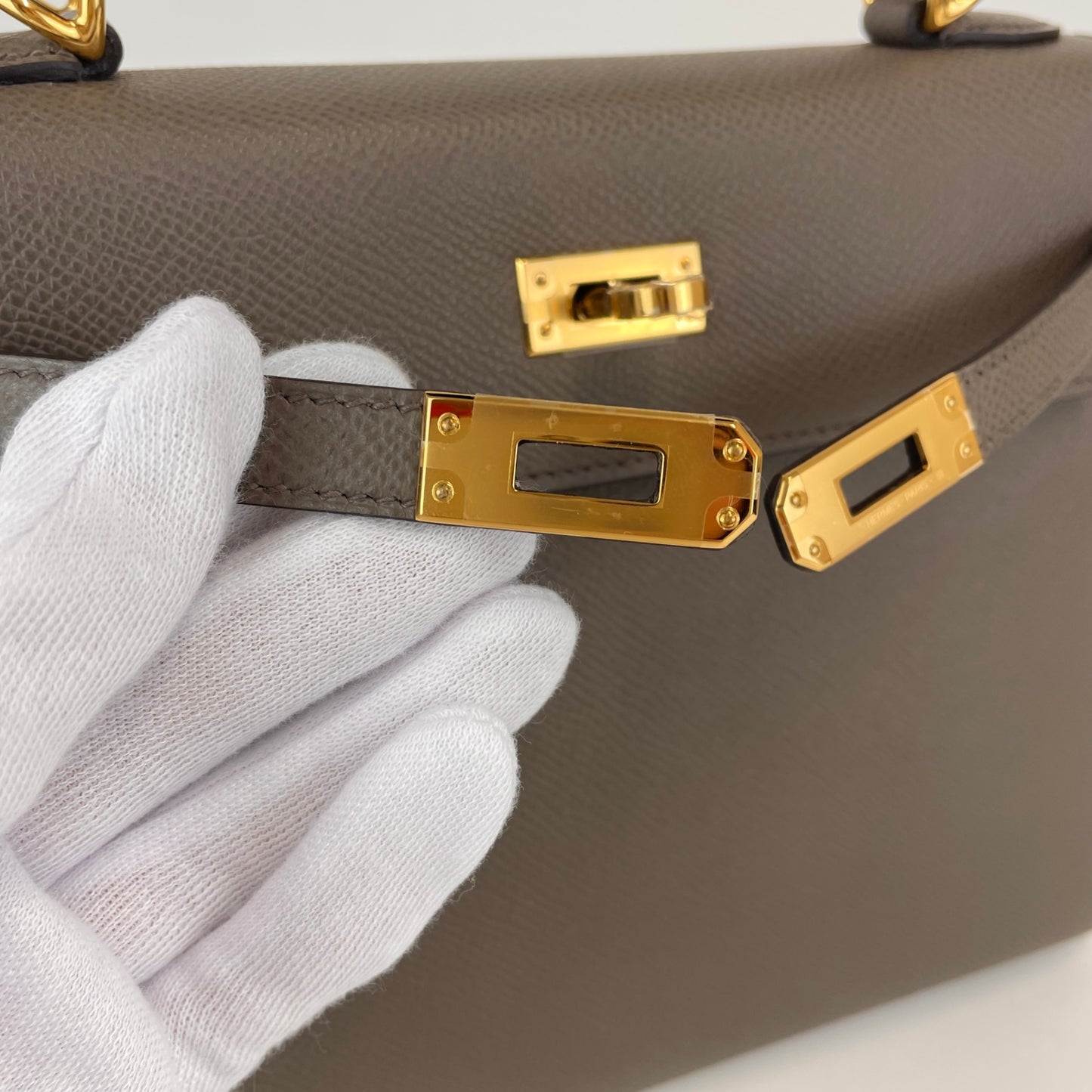 Kelly25 ケリー25 Etain エタン Epsom エプソン GHW ゴールド金具 Stamp-K K刻印