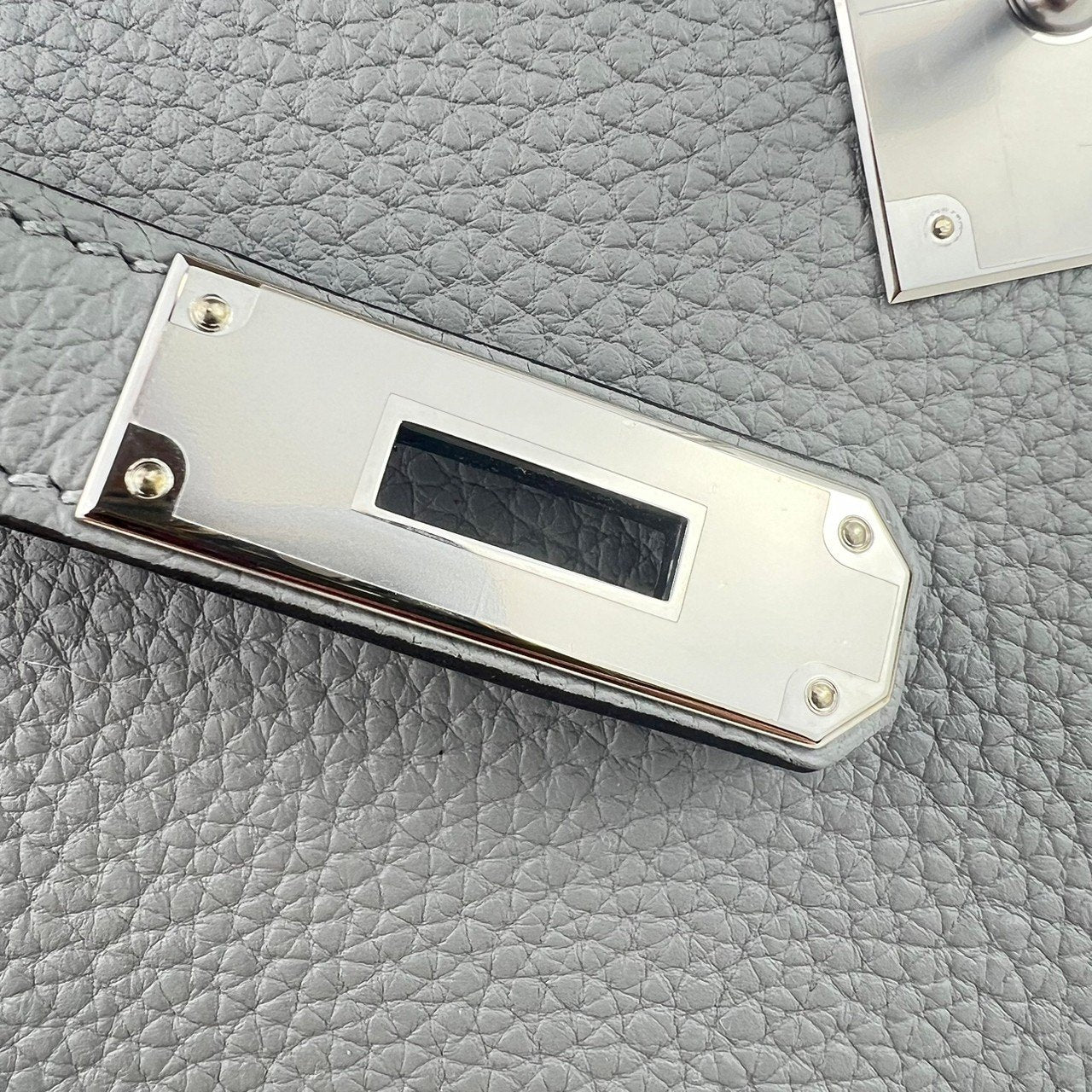 Kelly28 ケリー28 Gris moyen グリムエット Togo トゴ PHW シルバー金具 Stamp-W W刻印