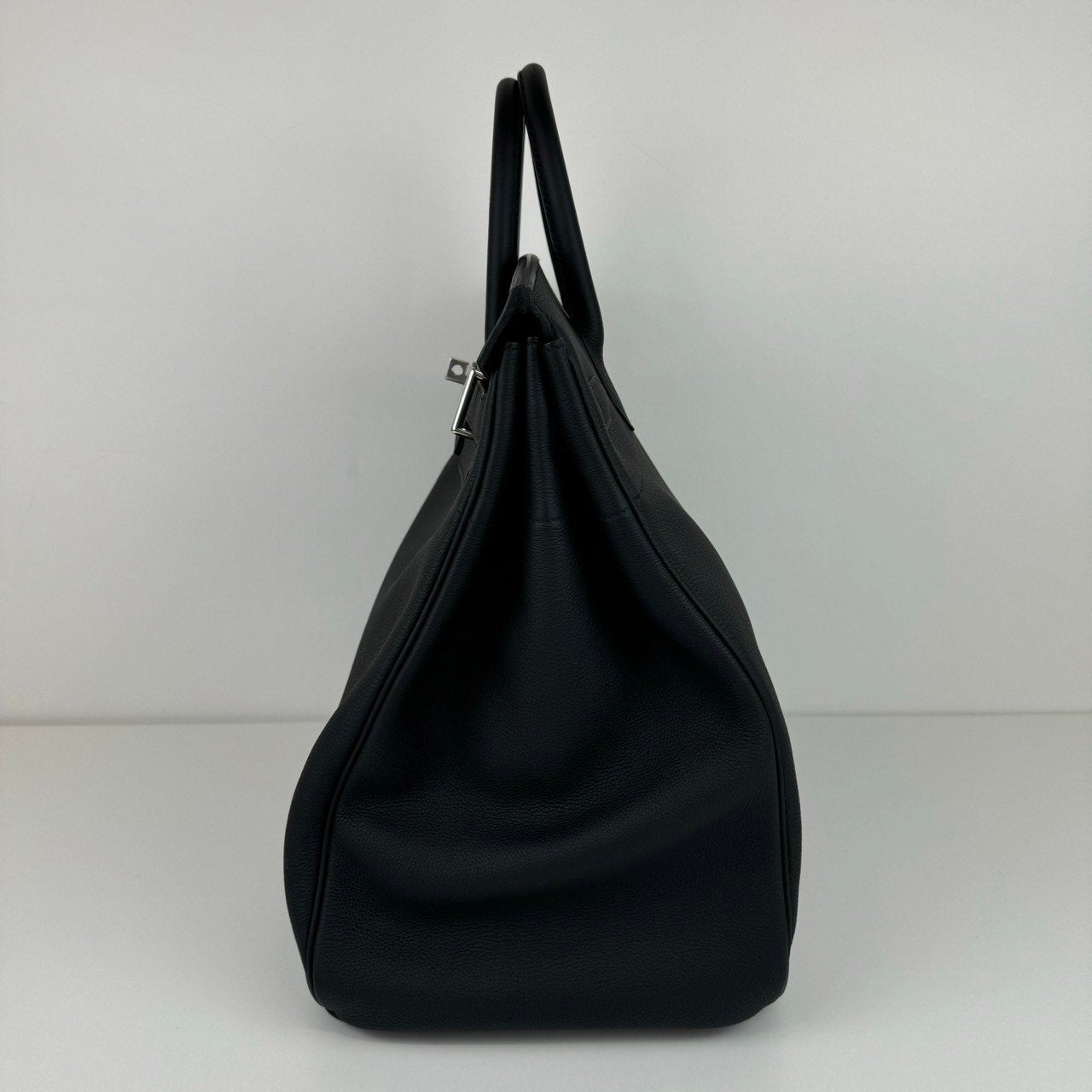 Haut a Courroies 40 オータクロア 40 Black ブラック PHW シルバー金具 Togo トゴ Stamp-U U刻印