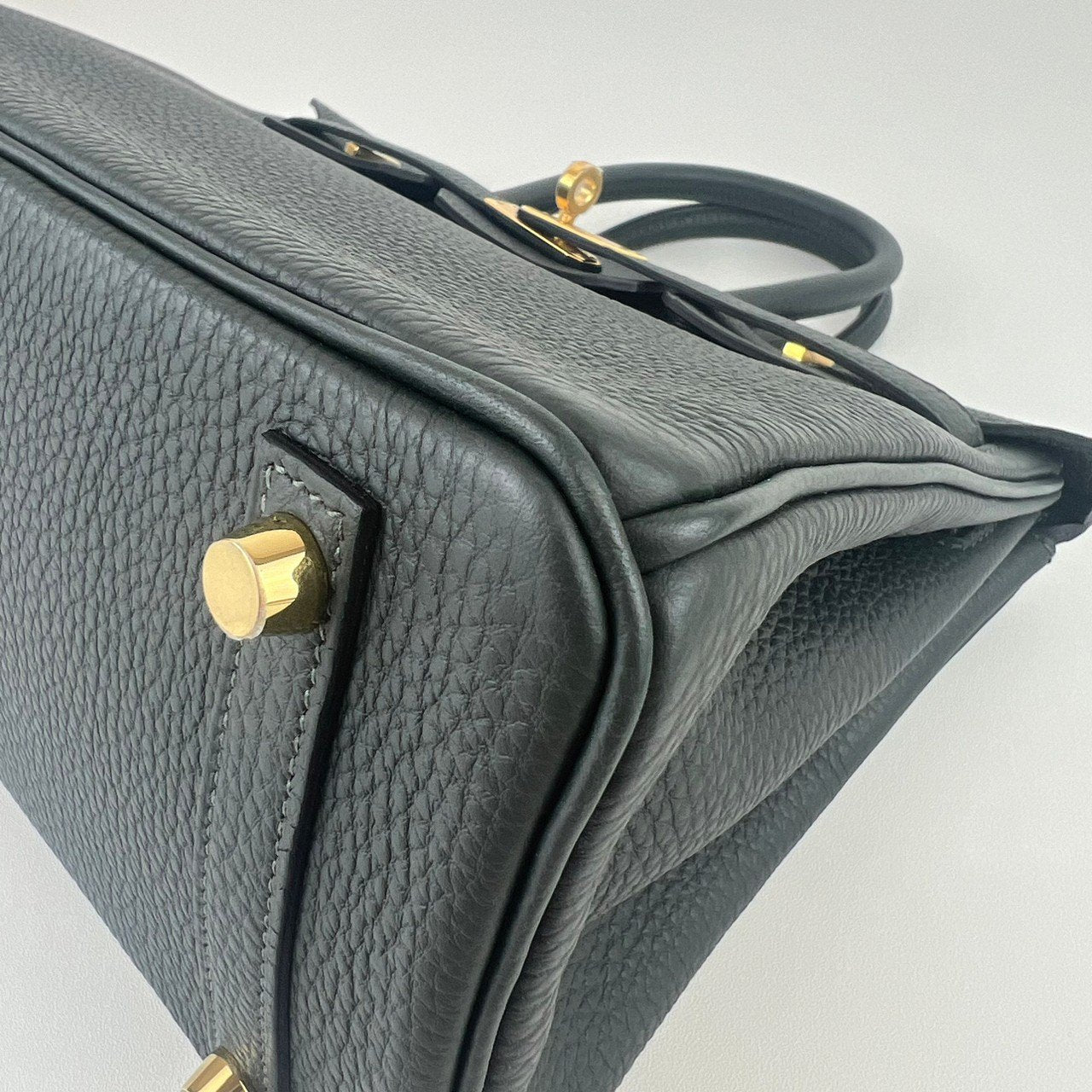 新品未使用 HERMES エルメス Birkin25 バーキン25 Vert fonce ヴェールフォンセ Togo トゴ GHW ゴールド金具 Stamp-U U刻印 ハンドバッグ