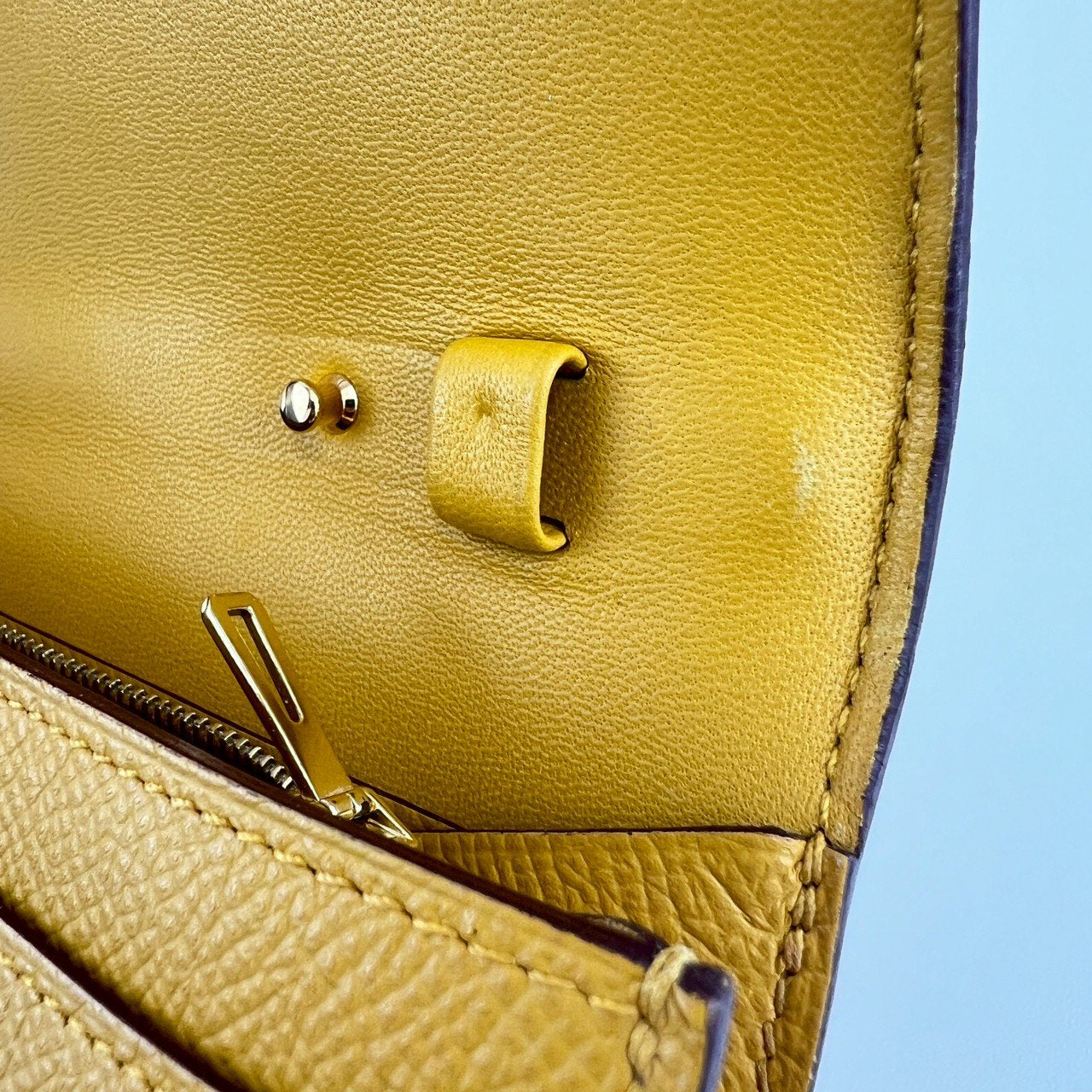 Constance To Go コンスタンストゥーゴー Jaune naples ジョーヌナプル GHW ゴールド金具 Z刻印 Epsom エプソン