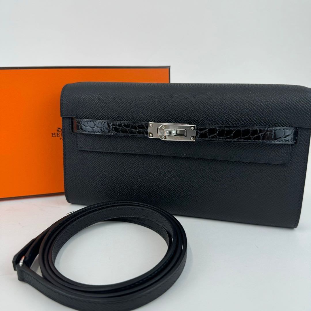 kelly to go Touch ケリートゥーゴータッチ Black ブラック PHW シルバー金具 B刻