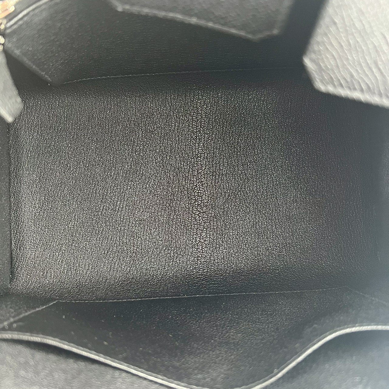 Birkin25 sellier バーキン25 セリエ Black ブラック PHW シルバー金具 Epsom エプソン Stamp-K K刻印