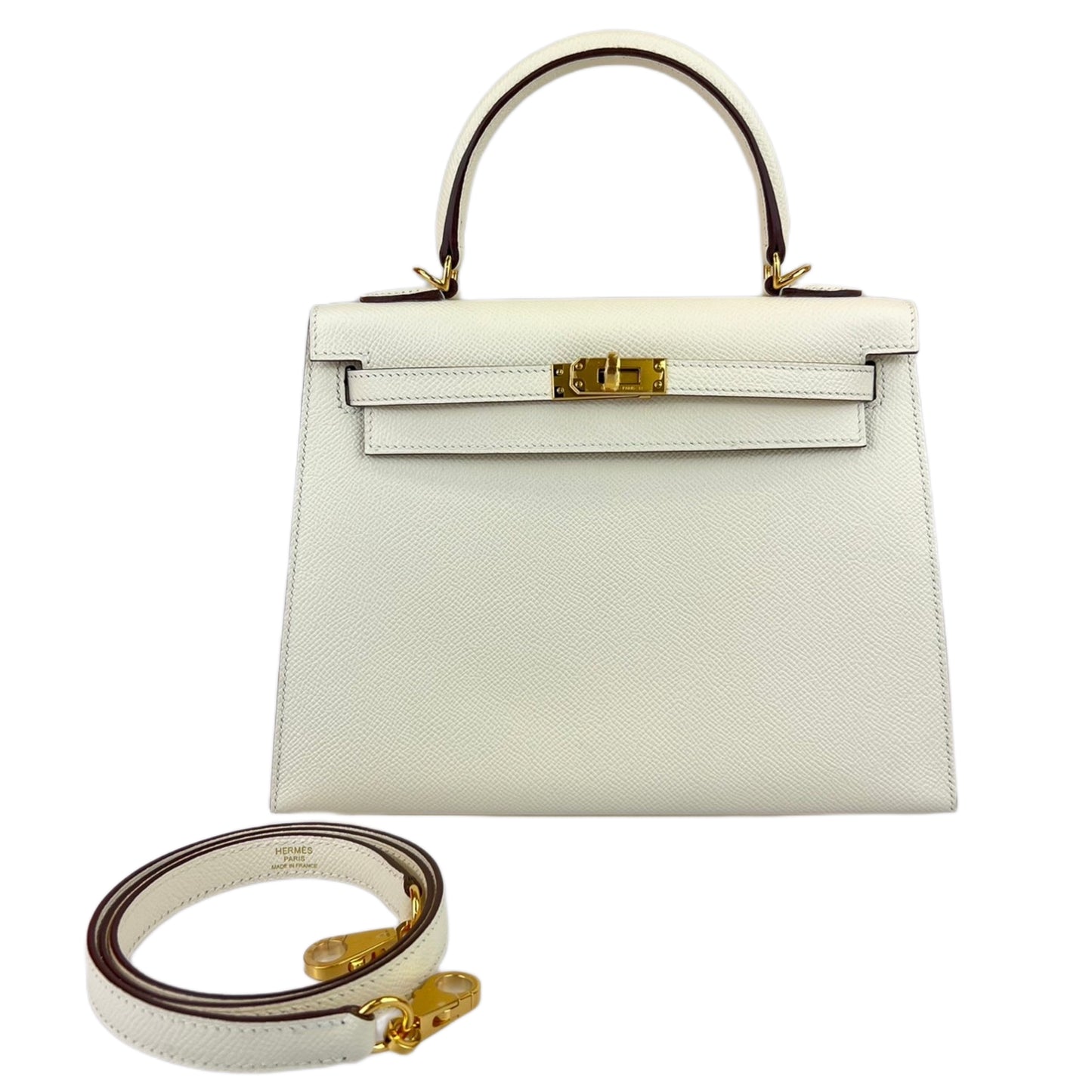 HERMES エルメス Kelly 25 ケリー25 Nata ナタ Epsom エプソン