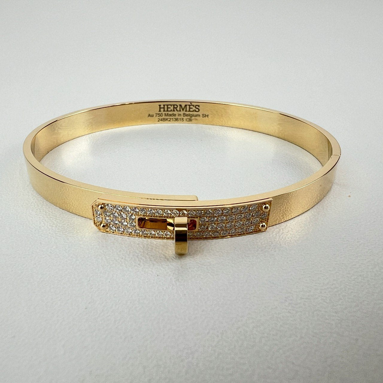 Kelly bangle bracelet PM ケリーブレスレットPM Gold ゴールド Diamonds ダイヤモンド