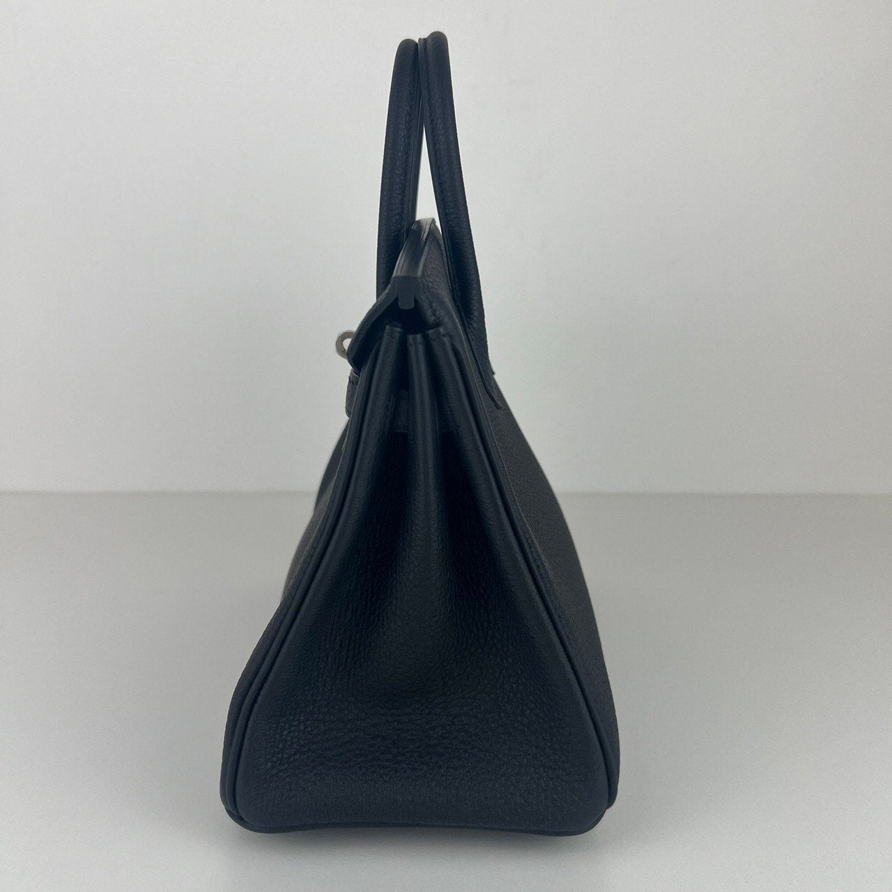 Birkin25 バーキン25 Black ブラック PHW シルバー金具 W刻印 Togo トゴ