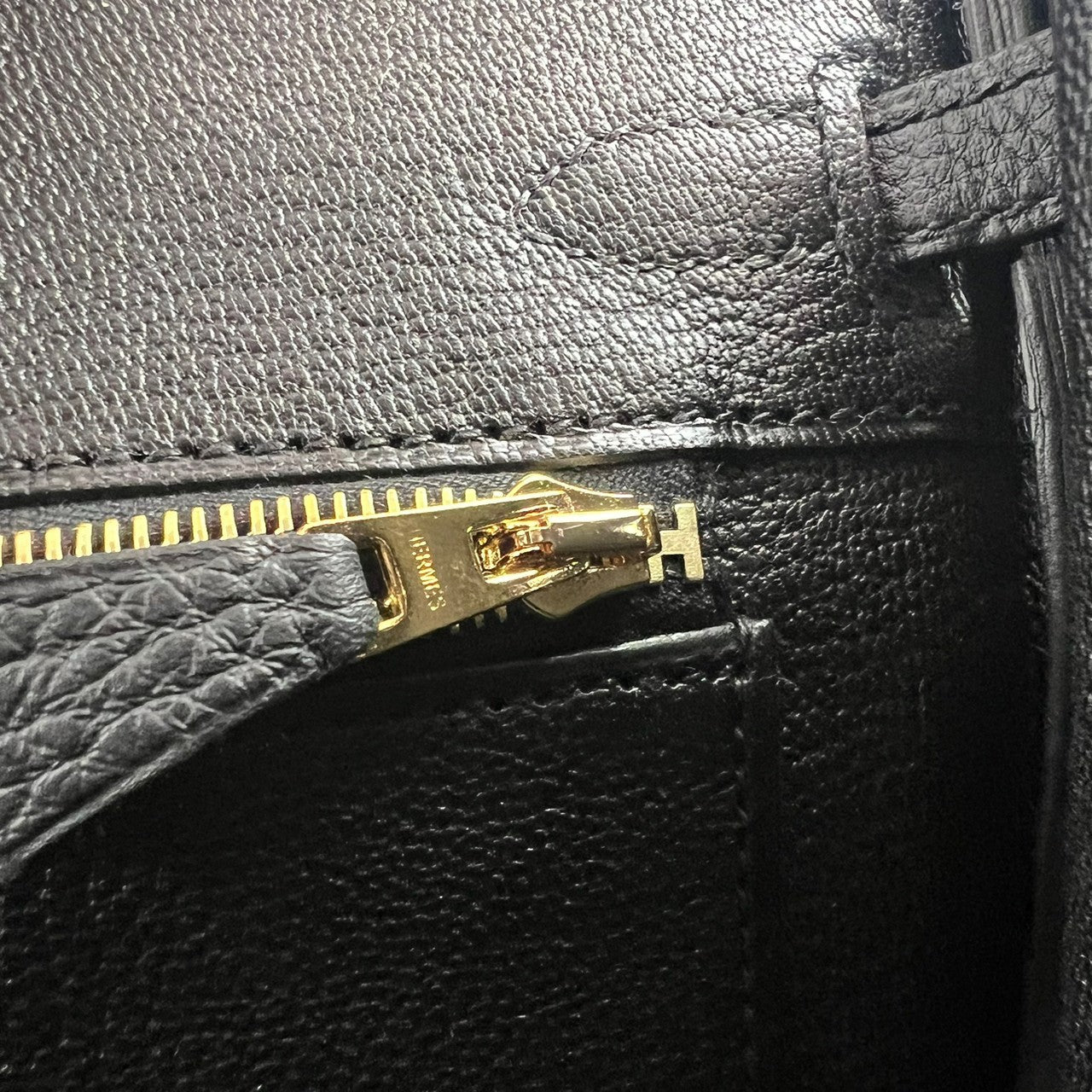 Birkin25 バーキン25 Black ブラック ゴールド金具 W刻印 Togo トゴ