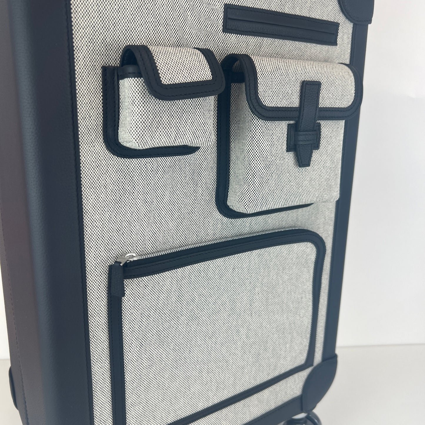 Rolling mobility suitcase || cargo R.M.S Ⅱ カーゴ Black ブラック PHW シルバー金具 Toile geoland