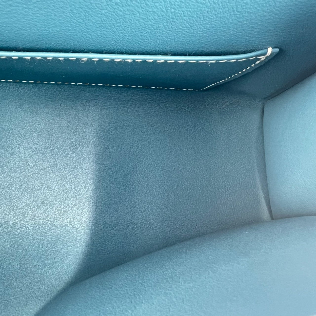 Pochette kelly ポシェットケリー Blue jean ブルージーン Swift スイフト GHW ゴールド金具 B刻印