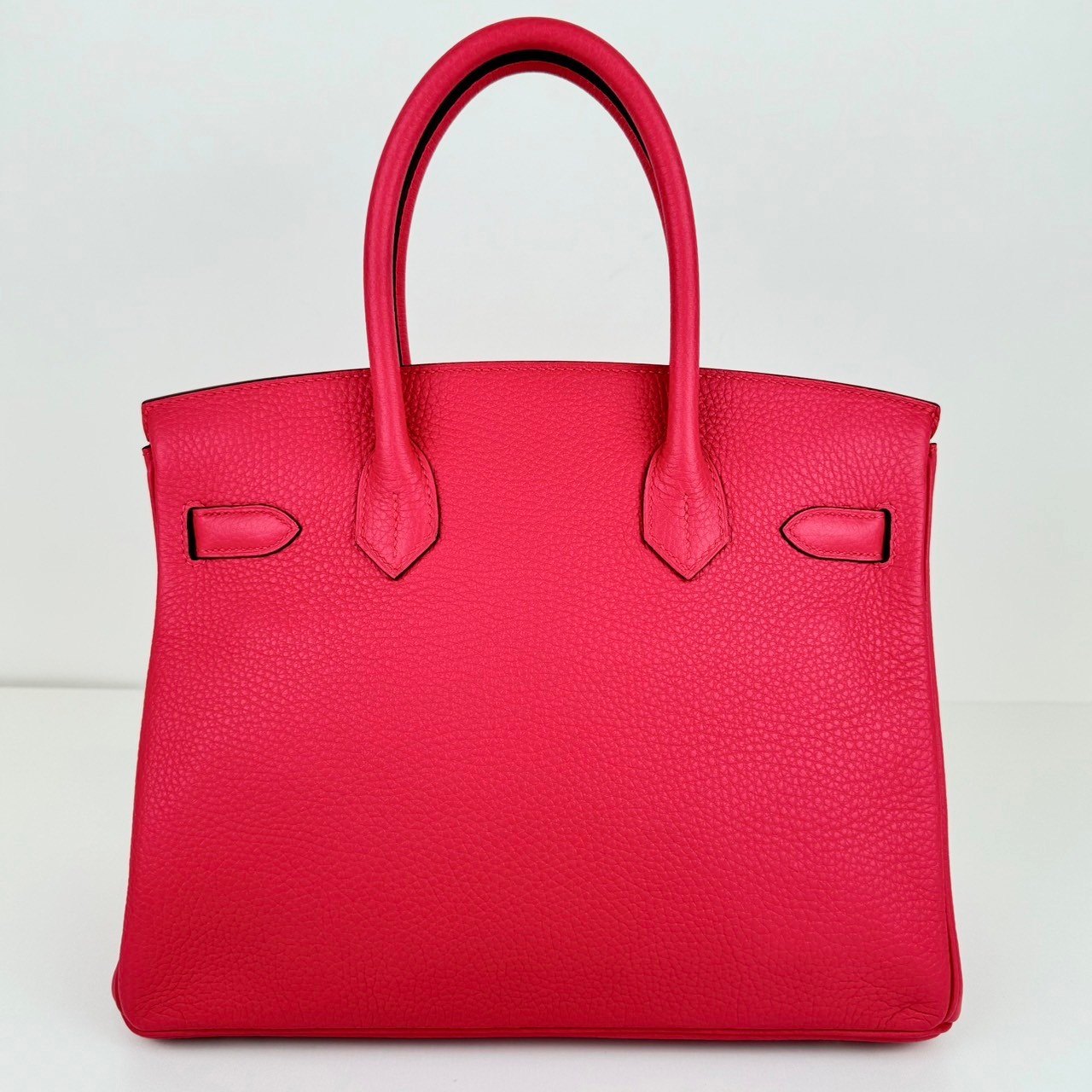 Birkin30 バーキン30 Rose extreme ローズエクストリーム Clemence クレマンス GHW ゴールド金具 Stamp-D D刻印