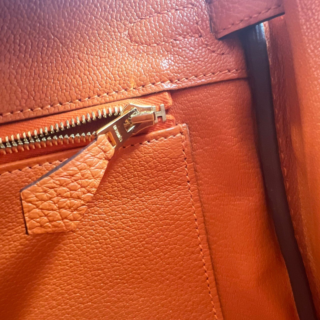 Birkin25 バーキン25 Orange オレンジ Togo トゴ GHW ゴールド金具 Stamp-W W刻印