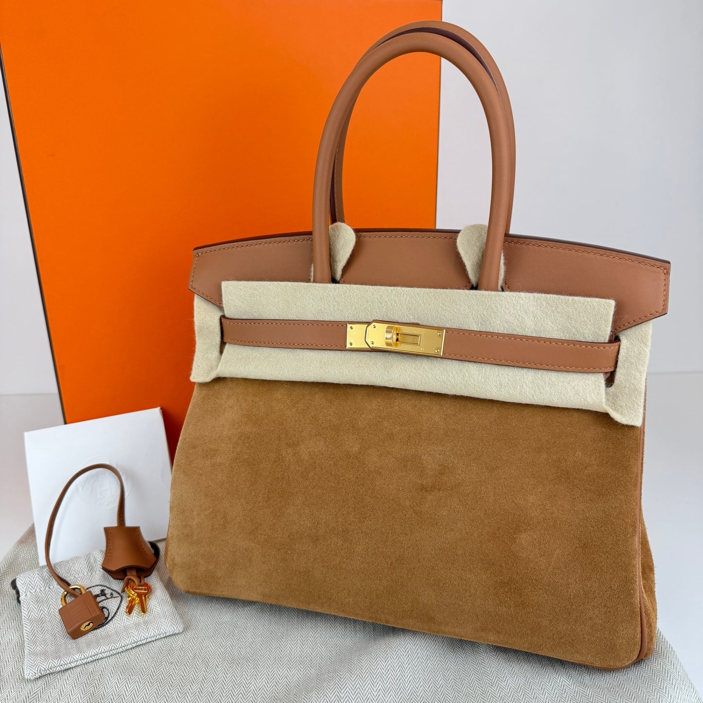 Birkin30 バーキン30 Stamp-W W刻印 Grizzly グリズリー Gold ゴールド GHW ゴールド金具