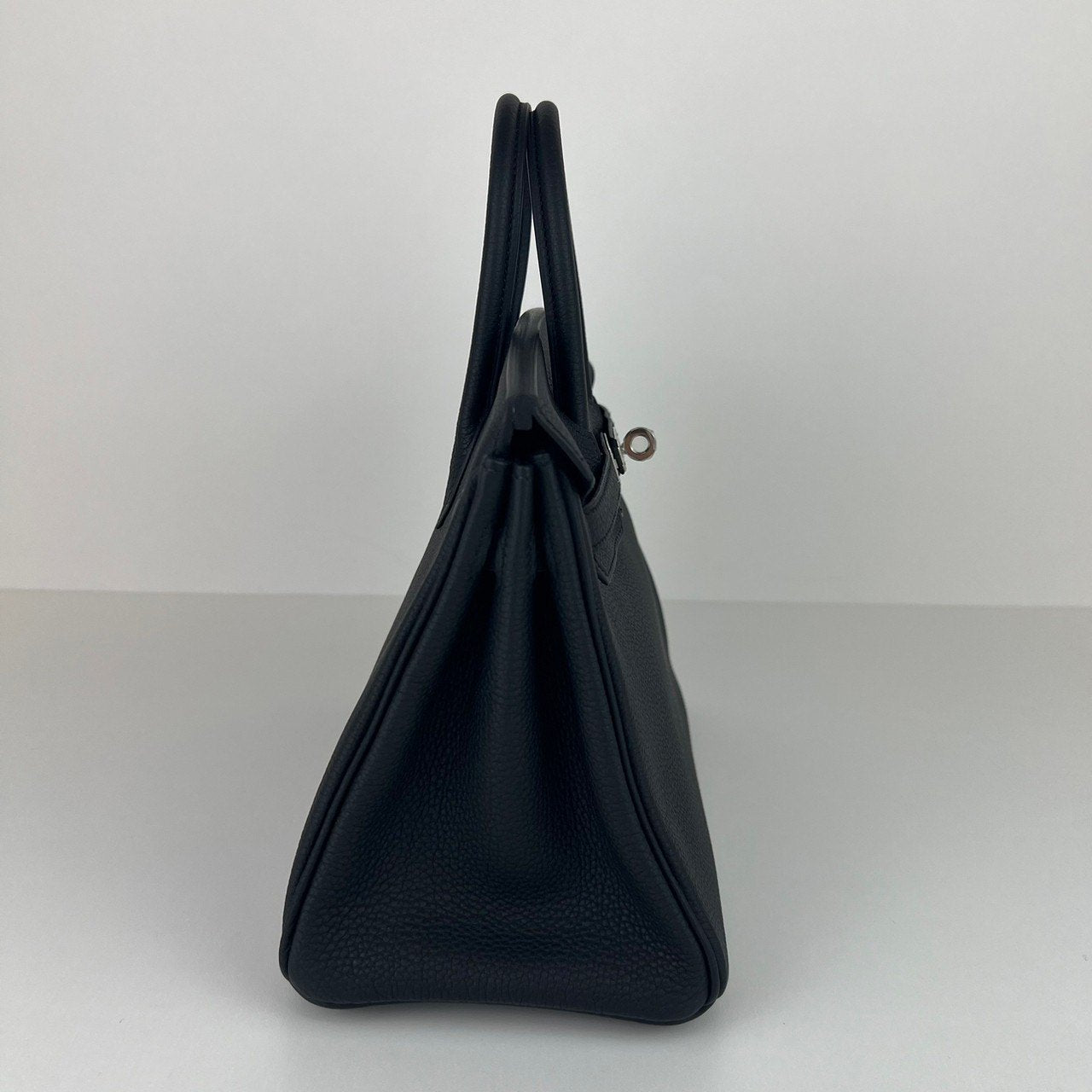 Birkin25 バーキン25 Black ブラック PHW シルバー金具 Togo トゴ Stamp-W W刻印