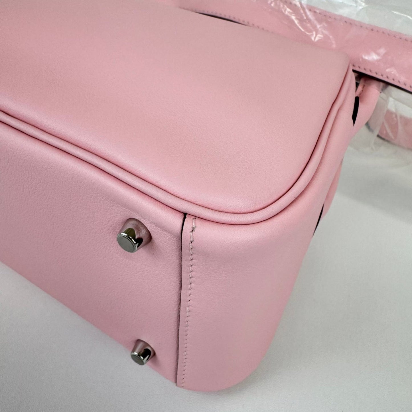 Mini lindy ミニリンディ Rose sakura ローズサクラ Swift スイフト PHW シルバー金具 Stamp-B B刻印